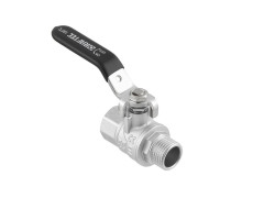 Guľový ventil BLACK 1" MF páka PN40 185°C PLNOPRŮTOK