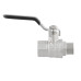 Guľový ventil BLACK 1" MF páka PN40 185°C PLNOPRŮTOK