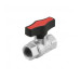 Guľový ventil GOLD 1/2" FF Motýľ PN64