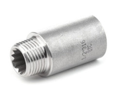Nerezové predĺženie 1/2" x 10 mm AISI 316L 180 °C