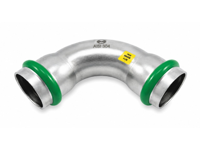 INOXPRESS GAS Obluk I/I 90° 42mm