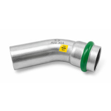 INOXPRESS GAS Oblúk I/A 45° 54mm