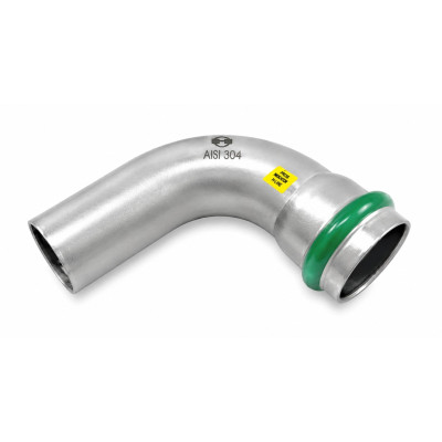 INOXPRESS GAS Obluk I/A 90° 18 mm