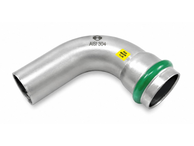 INOXPRESS GAS Obluk I/A 90° 42 mm