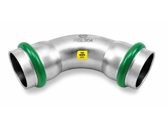 INOXPRESS GAS Oblúk I/I 45° 54mm