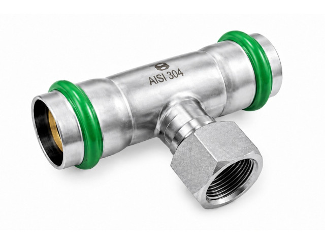 INOXPRESS GAS T-kus 42x1/2"x42 s vnútorným závitom