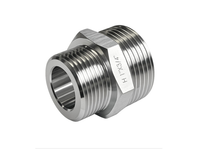 NEREZ Hrubostenná redukčná vsuvka 1/2 x 3/4" AISI 316, Tmax 220°C