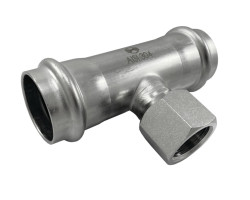 INOXPRESS T-Kus vnútoný závit 54 x 1/2" x 54 mm