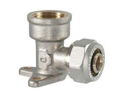 Koleno na stenu H-LINE PEX s vnútorným závitom 20 mm x 3/4“