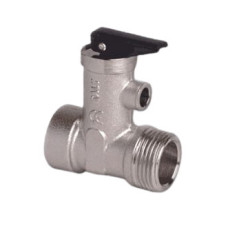 1/2" bezpečnostný ventil s pákou pre bojler (otvárací tlak 5,8 bar)