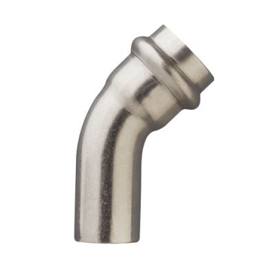 Frabopress INOX oblúk 45 ° M x F 22 mm