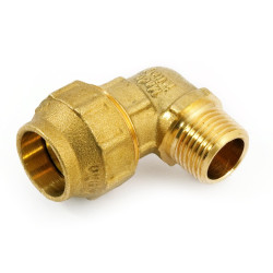 COBRARING 20 x 1/2" zvieracie koleno - vonkajší závit