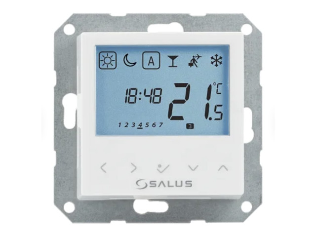 BTRP230 Digitálny programovateľný termostat - montáž do rámčeka 55 × 55 mm BTRP230 Digitálny programovateľný termostat - montáž do rámčeka 55 × 55 mm