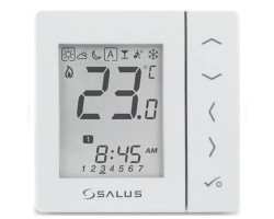 VS30W - Týždenný programovateľný termostat Biely 230V
