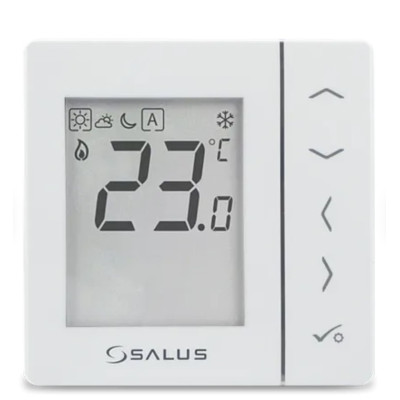 VS35W - Digitálny manuálny termostat 230V Biely