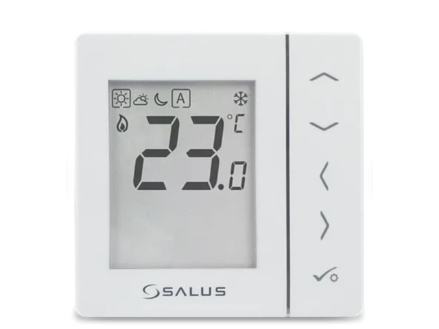 VS35W - Digitálny manuálny termostat 230V Biely VS35W - Digitálny manuálny termostat 230V Biely
