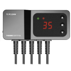 TC PC12HW Termostat na reguláciu TÚV a obehového čerpadla TÚV