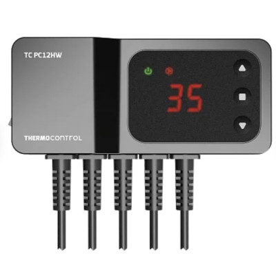 TC PC12HW Termostat na reguláciu TÚV a obehového čerpadla TÚV