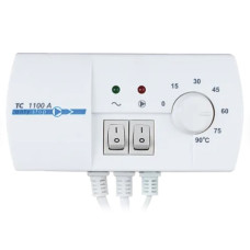 TC 1100A Elektronický termostat na reguláciu obehového čerpadla TC 1100A Elektronický termostat na reguláciu obehového čerpadla