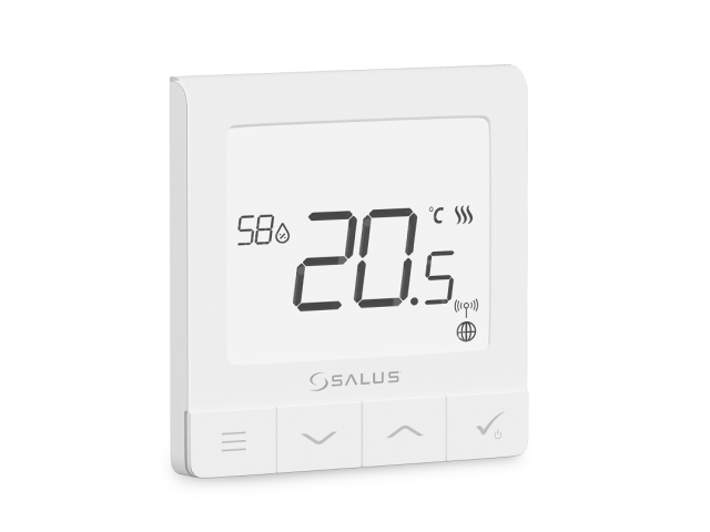 SQ610 Ultratenký termostat s čidlom vlhkosti, 230 V