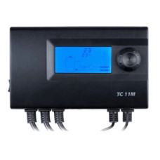 TC 11M Elektronický termostat na ovládanie trojcestného ventilu a obehového čerpadla