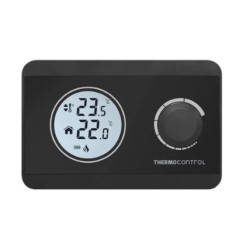 Digitálny denný termostat TC 305B - čierny
