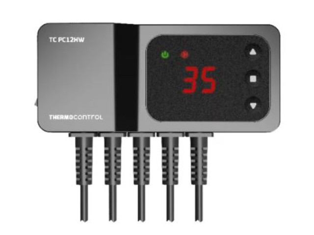 TC PC11HW Termostat na reguláciu TÚV a obehového čerpadla TÚV
