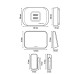 iT500 Internetový bezdrôtový programovateľný termostat iT500 Internetový bezdrôtový programovateľný termostat
