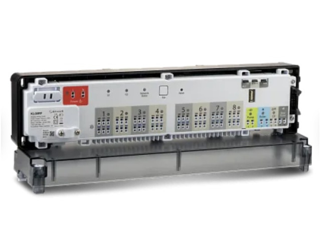 KL08RF Bezdrôtová centrálna svorkovnice (8-zónová), ZigBee 2,4GHz KL08RF Bezdrôtová centrálna svorkovnice (8-zónová), ZigBee 2,4GHz