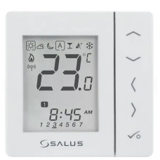 VS10WRF Bezdrôtový digitálny izbový termostat 4v1 (biely) VS10WRF Bezdrôtový digitálny izbový termostat 4v1 (biely)