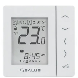 VS10WRF Bezdrôtový digitálny izbový termostat 4v1 (biely) VS10WRF Bezdrôtový digitálny izbový termostat 4v1 (biely)
