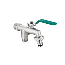 4200V - Záhradný guľový kohút s 2 vývodmi 1/2" 