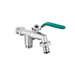 4200V - Záhradný guľový kohút s 2 vývodmi 1/2" 