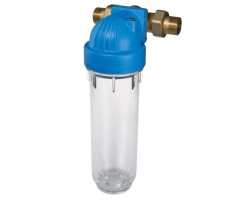 ATLAS Vodný filter SENIOR 10" DP 360°DS 1“ BX(SX) s mosadznou skrutkou