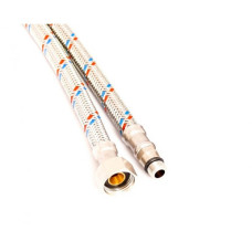 Tlaková pripojovacie flexi hadička k batérii MF 3/8" x 10mm 50cm, PN10, 100°C
