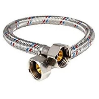 Tlaková prepojovací flexi hadička FF 3/4" x 3/4" 100cm, PN10, 100°C