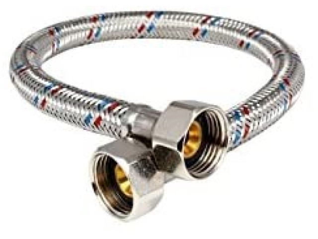 Tlaková prepojovací flexi hadička FF 1/2" x 1/2" 80cm, PN10, 100°C