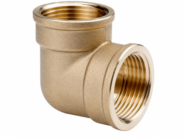 Mosadzné koleno 90° FF 1/2" PN16