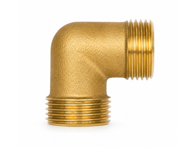 Mosadzné koleno 90° MM 1" PN16
