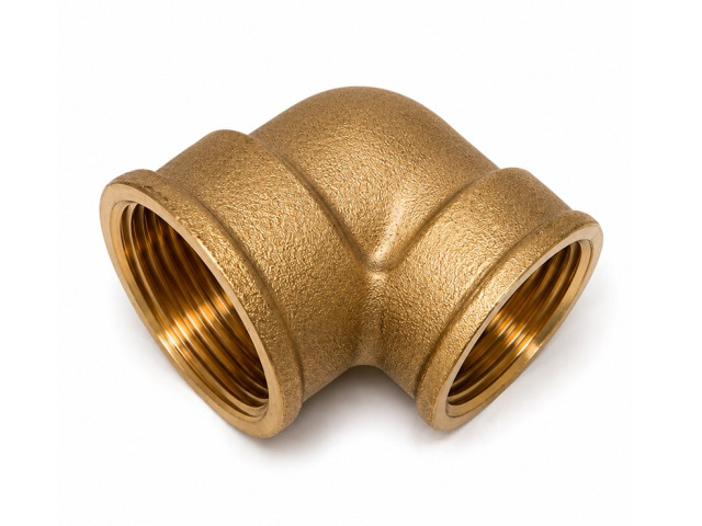 Mosadzné koleno redukované FF 1" x 1/2" PN16