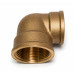 Mosadzné koleno redukované FF 1" x 1/2" PN16
