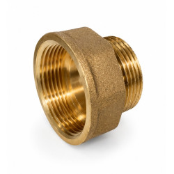 Mosadzná obrátená redukcia 3/8" x 1/8" PN16 Mosadzná obrátená redukcia 3/8" x 1/8" PN16