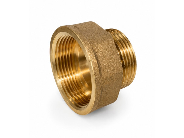 Mosadzná obrátená redukcia 3/8" x 1/8" PN16