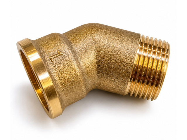 Mosadzné koleno 45° MF 3/4" PN16