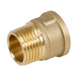 Mosadzné predĺženie 1" x 20mm s vnútorným imbusom