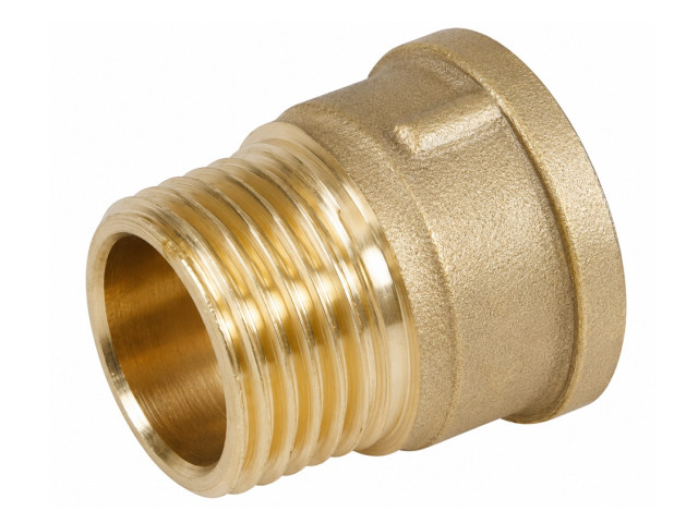 Mosadzné predĺženie 1" x 20mm s vnútorným imbusom