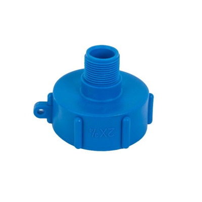 REDUKCIA IBC NÁDRŽE PLAST VNĘJŠÍ ZÁVIT 3/4" - S60x6