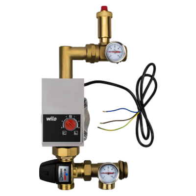 Čerpadlová zostava sa zmiešavačom 30°C - 70°C k rozdeľovačom