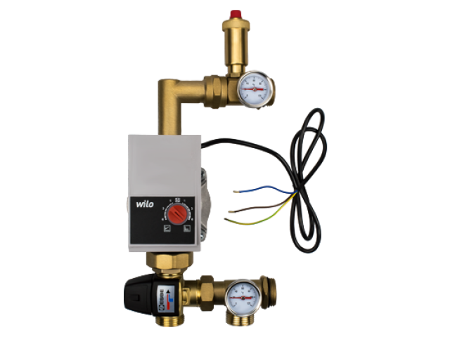 Čerpadlová zostava sa zmiešavačom 20°C - 50°C k rozdeľovačom