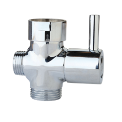 Prepínač sprchy RIVER s keramickým vrškom 3/4 "x 1/2", CHRÓM